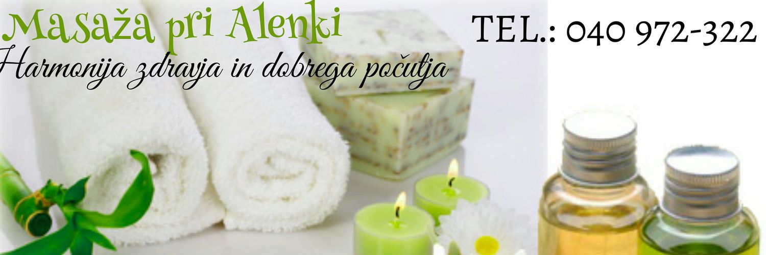 Masaža pri Alenki banner