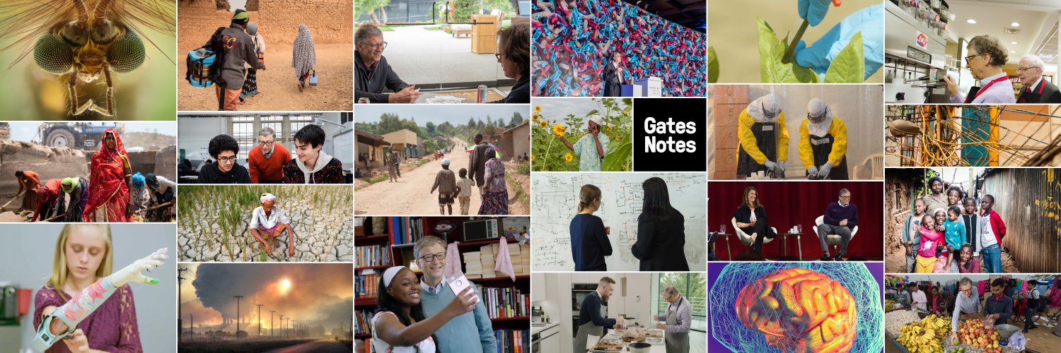 GatesNotes banner