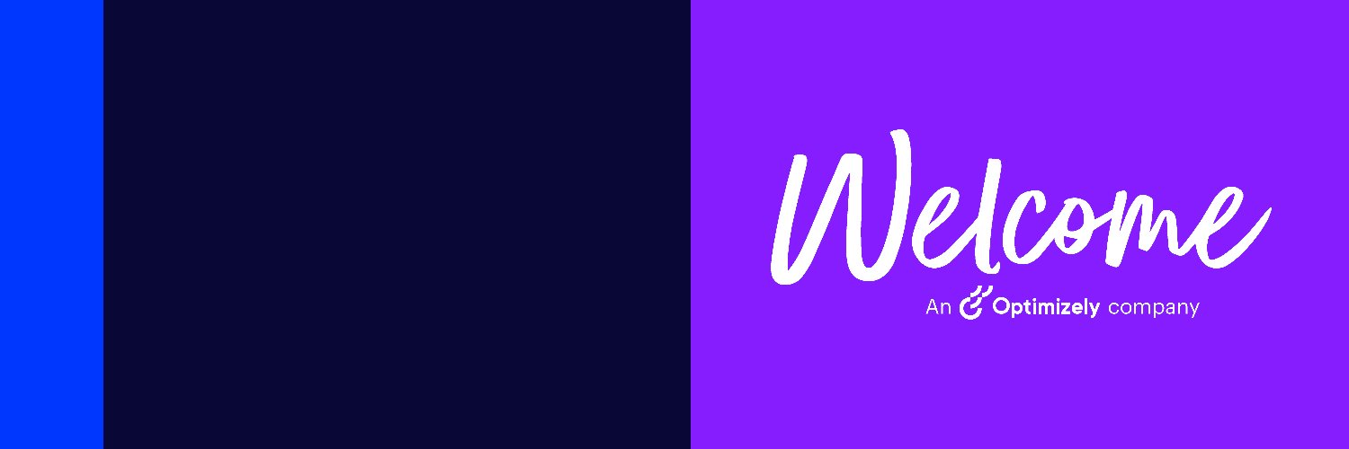 Welcome (Now Optimizely) banner