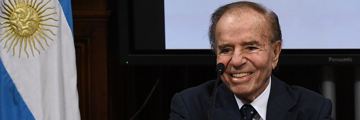 Carlos Saúl Menem banner
