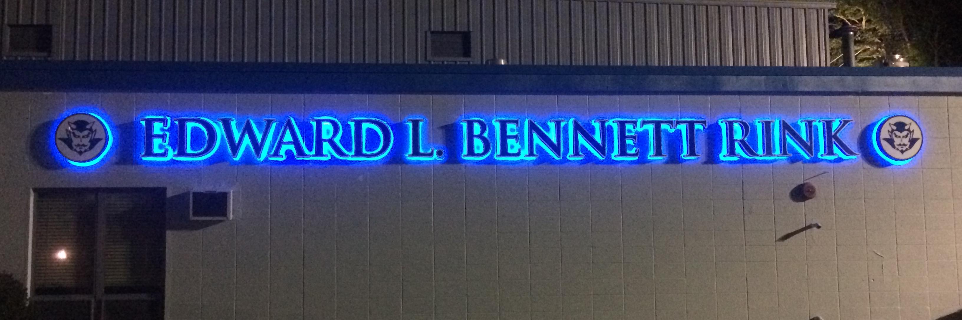 Bennett Rink banner