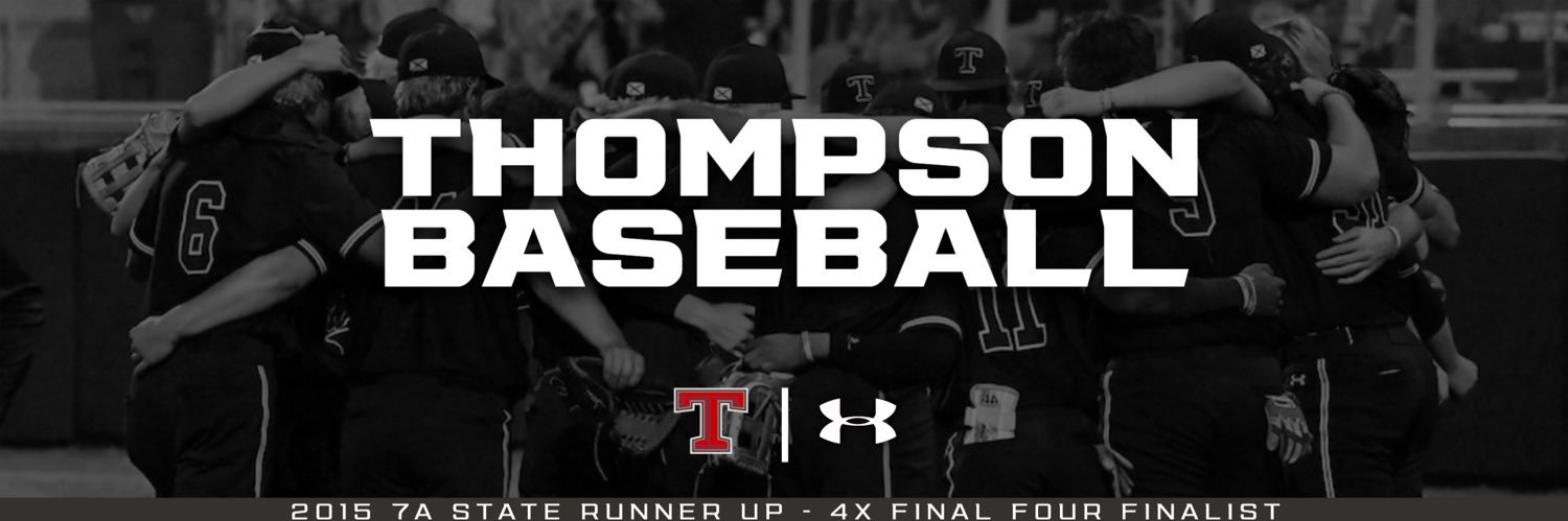 Thompson Warrior Baseball's banner