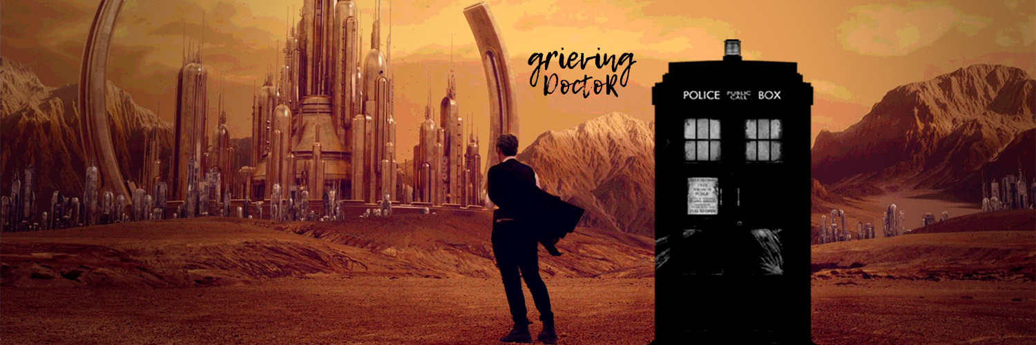Grieving Time Lord banner