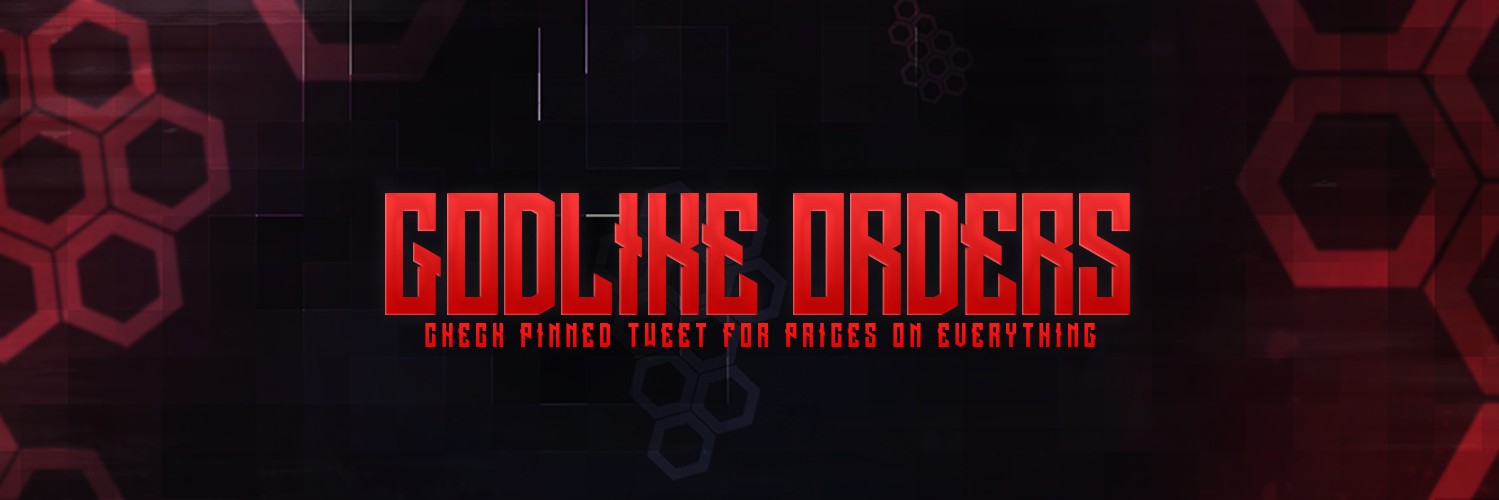 GodlikeOrders's profile banner image