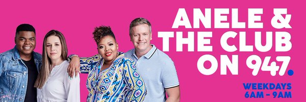 Anele and The Club on 947 Profile Banner