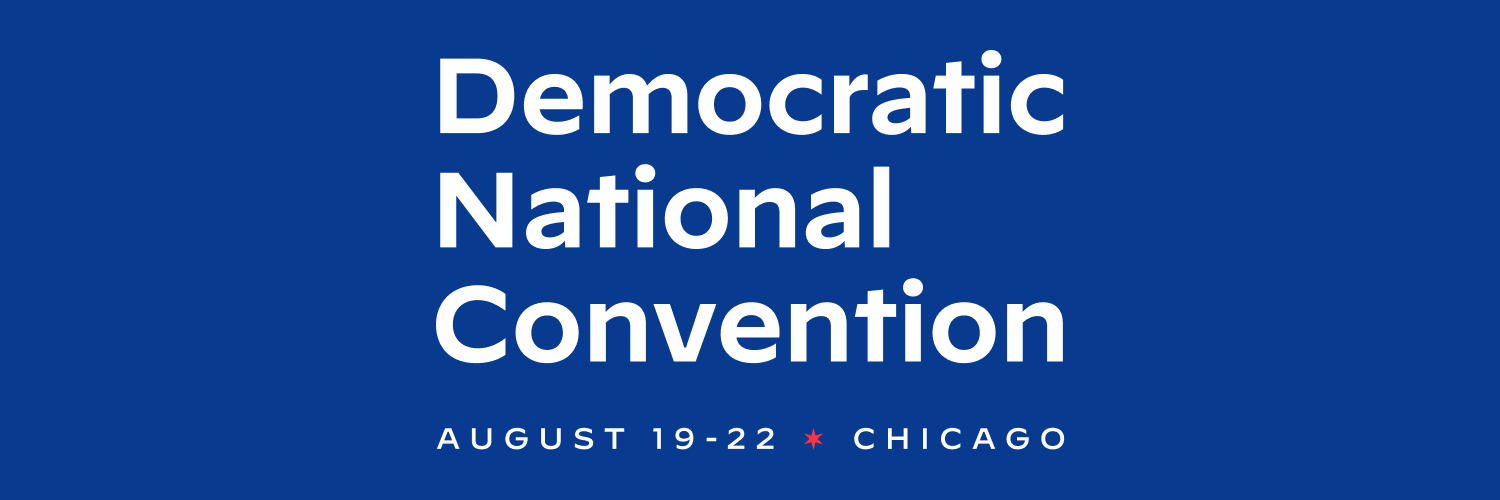 2024 Democratic National Convention banner