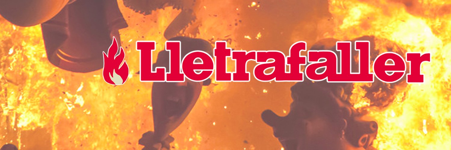 Lletrafaller banner