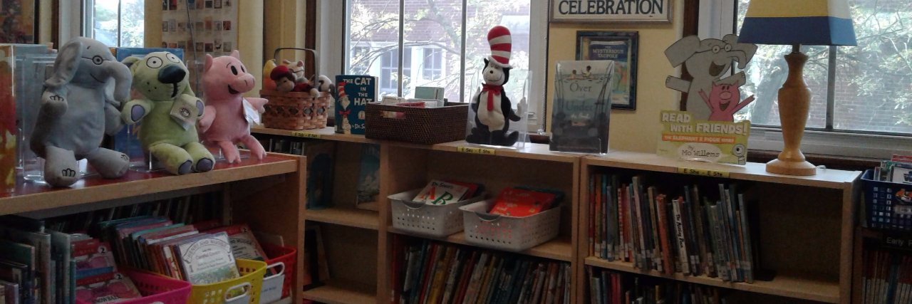 Union School Library banner