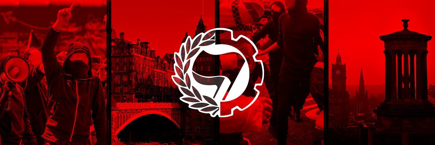 Edinburgh Antifa banner