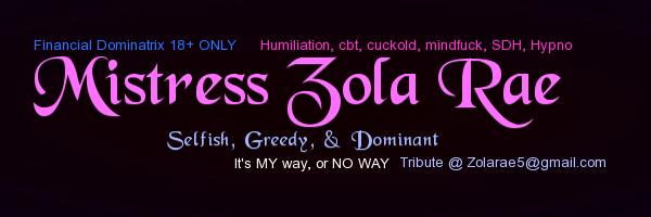 ZolaMistress's profile banner image