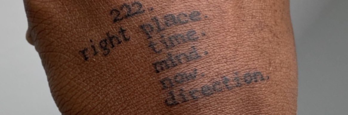 M banner