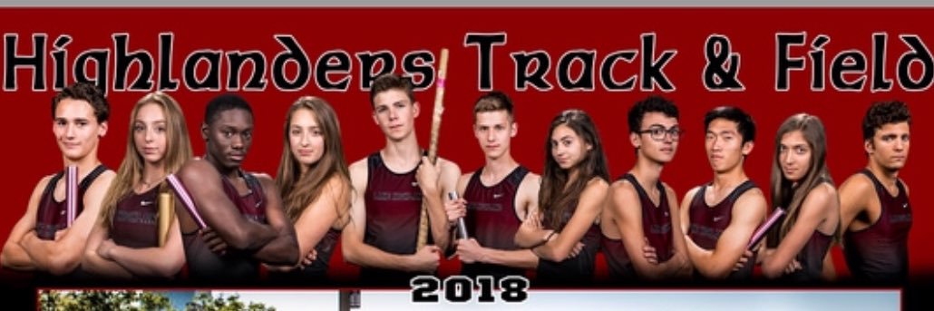 LHP Track & Field banner