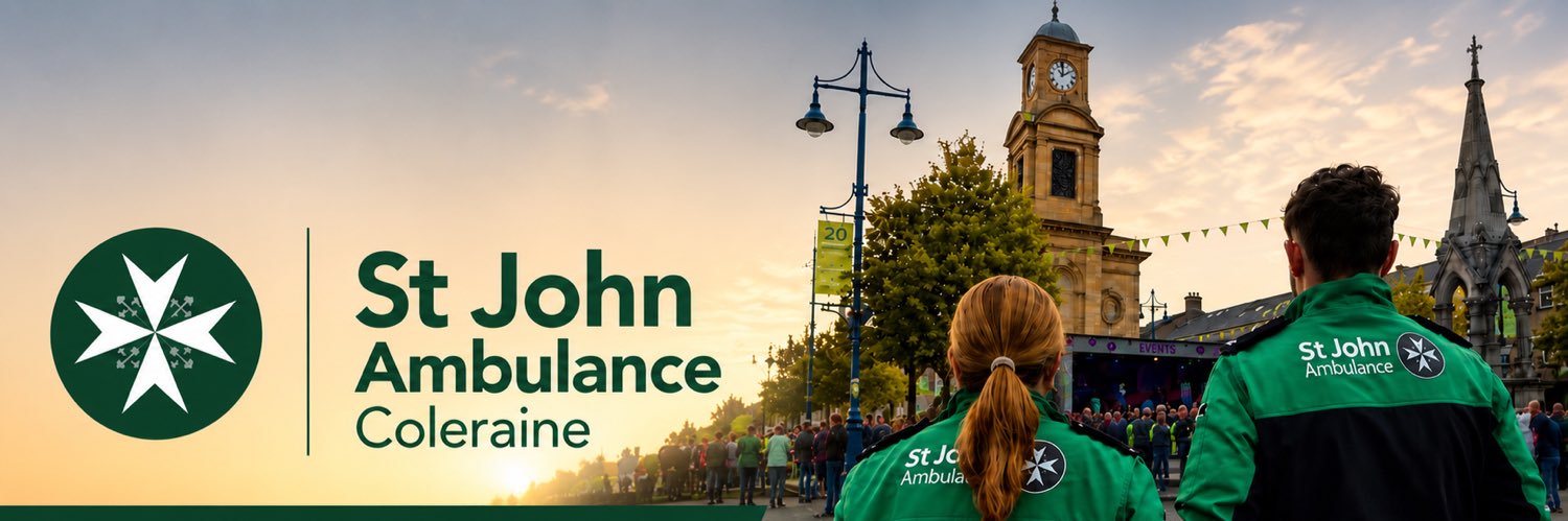 St. John Ambulance Coleraine banner