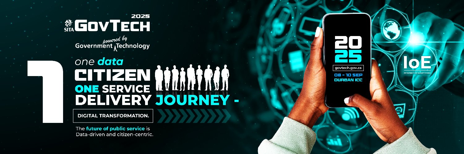 govtechZA's profile banner image