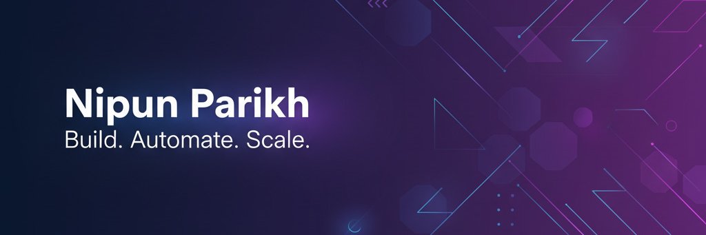 Nipun Parikh banner