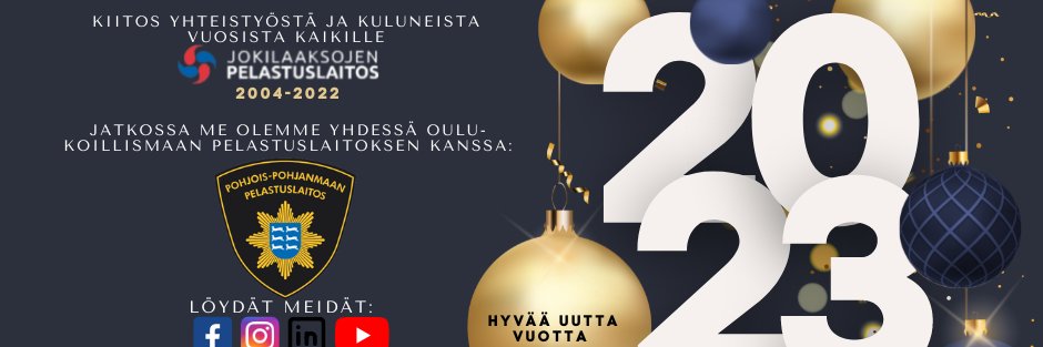 Jokilaaksojen pelastuslaitos banner
