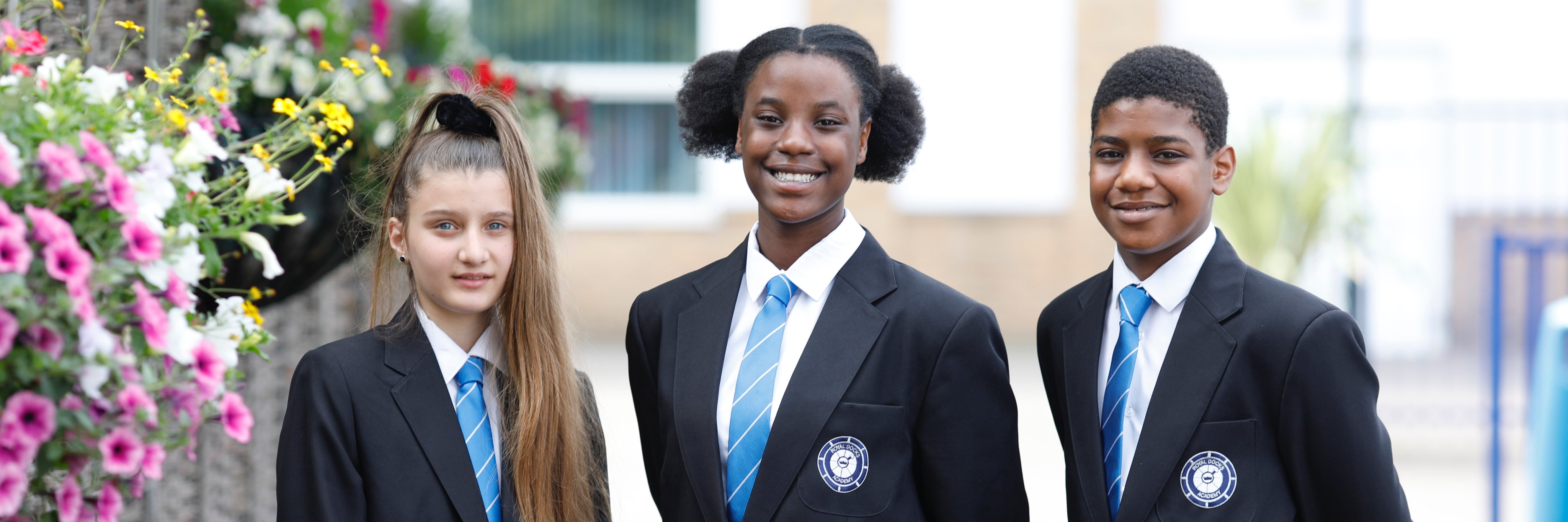 Royal Docks Academy banner