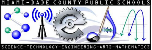 M-DCPS STEAM's banner