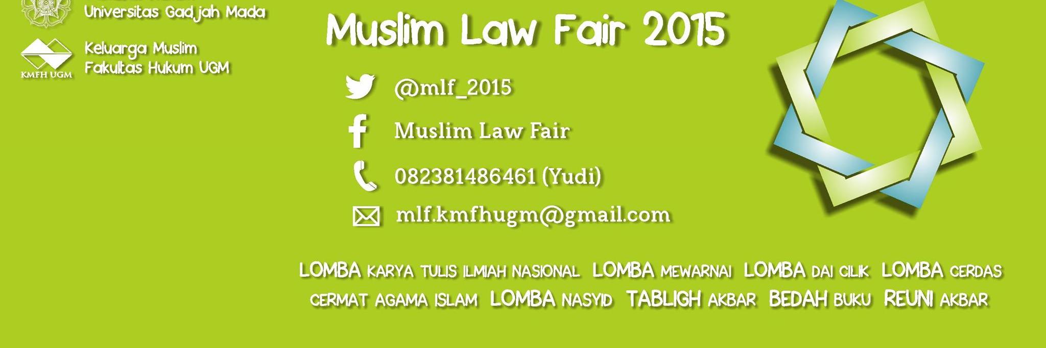 Muslim Law Fair 2015 banner
