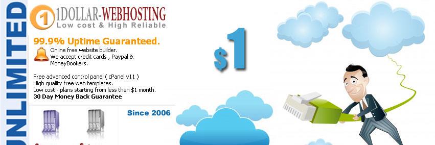 1dollarwebhost's profile banner image