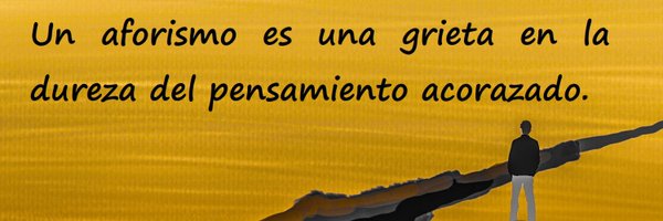 aforismoss Profile Banner