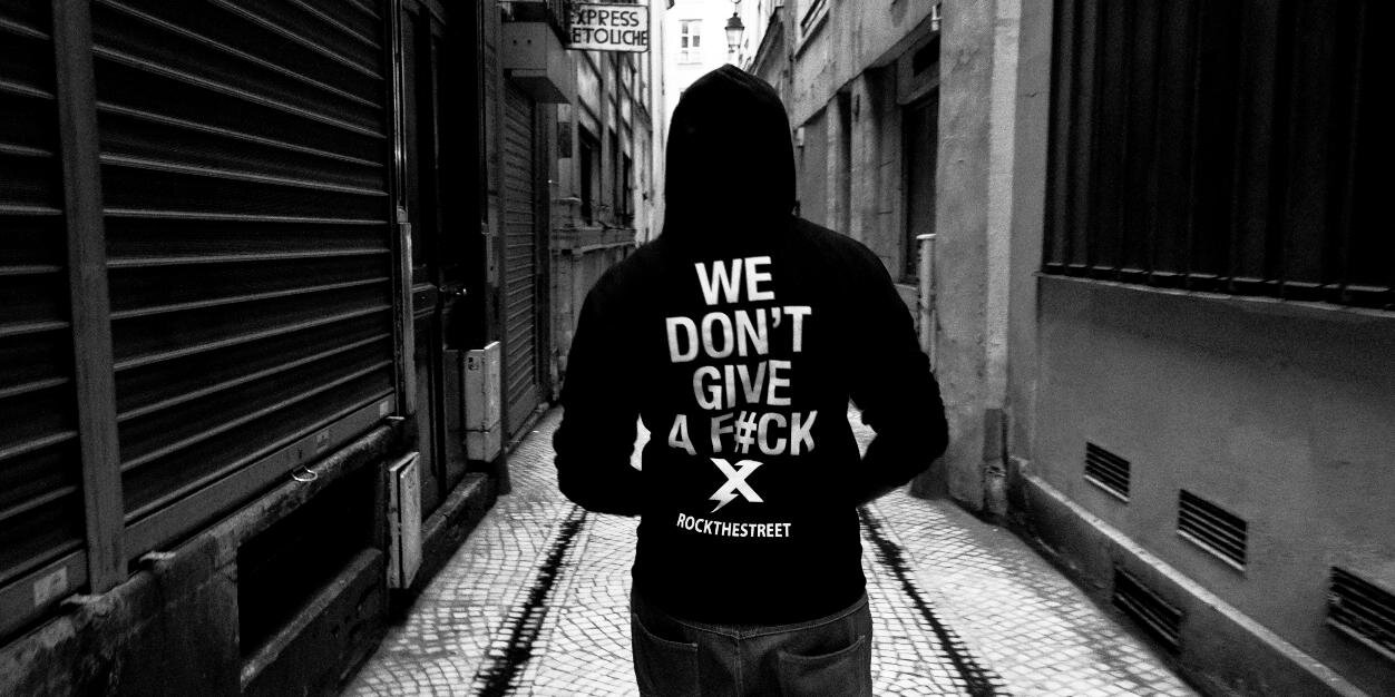ROCK THE STREET banner