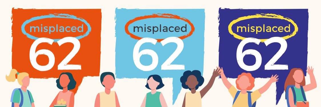 Misplaced 62 banner