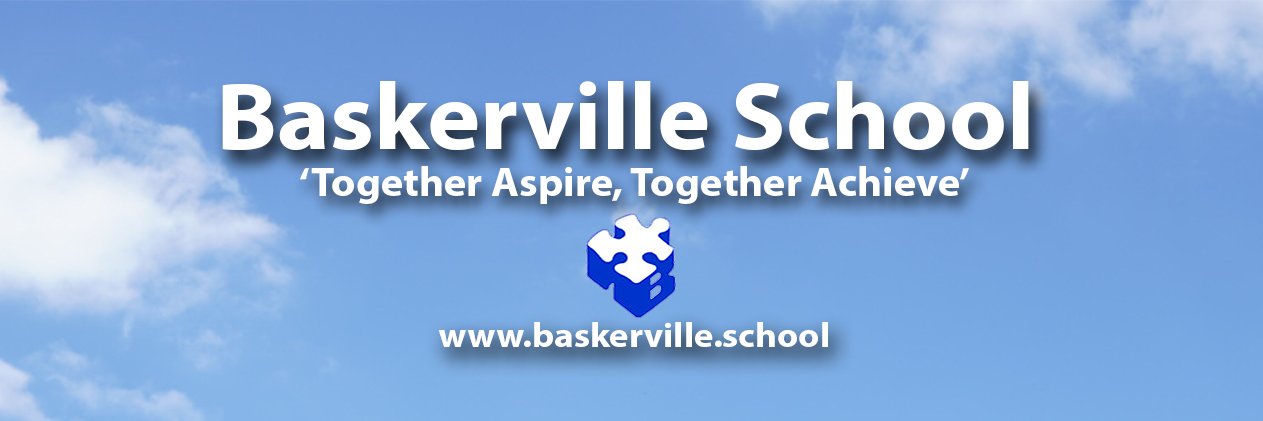 Baskerville School banner