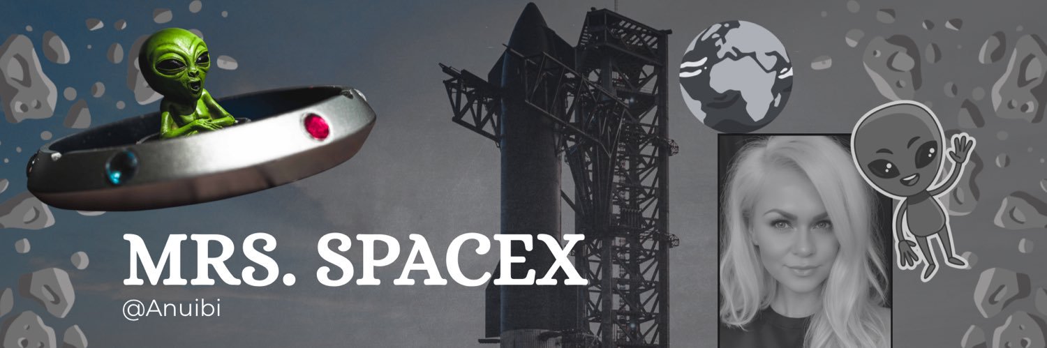 Mrs. SpaceX ™️'s banner