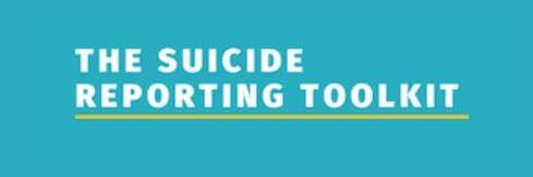 Suicide Reporting Toolkit banner