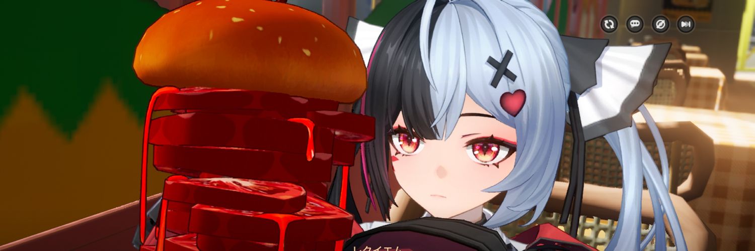 くぅ🐱🌷💜 banner