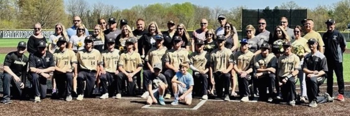 JC Patriots Baseball banner