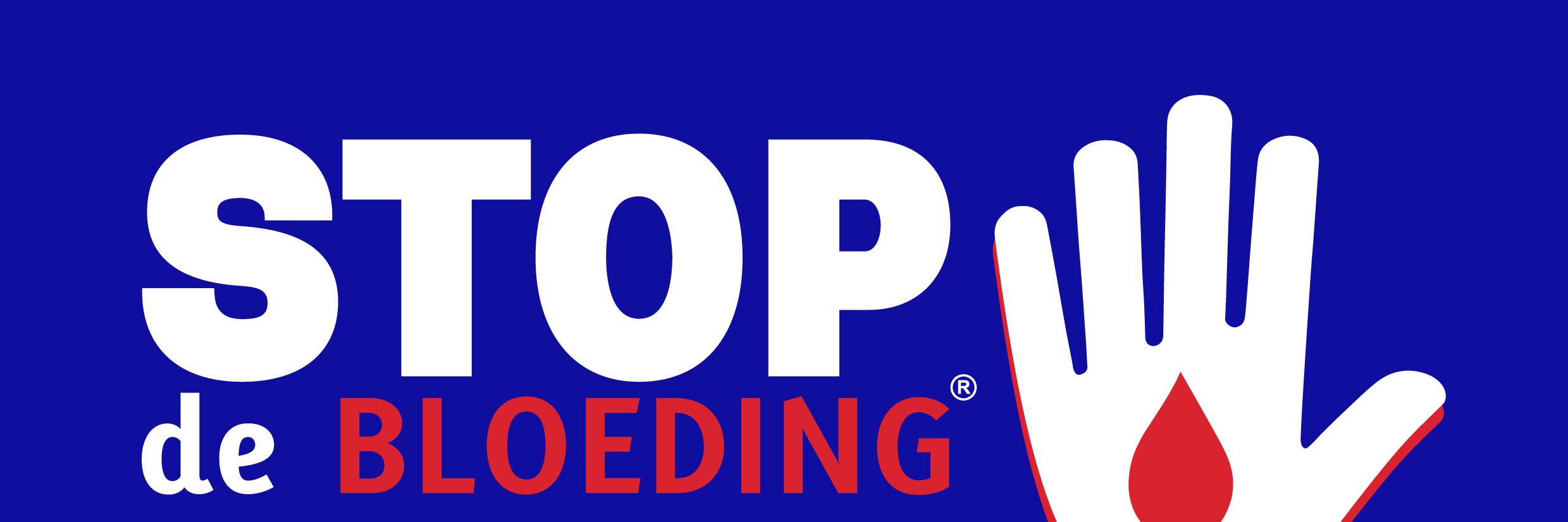 Stop de bloeding banner