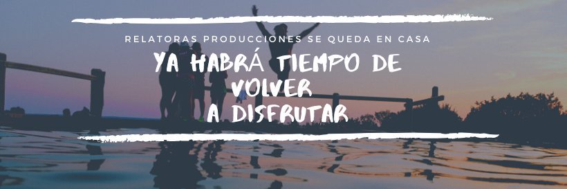Relatoras Prod banner