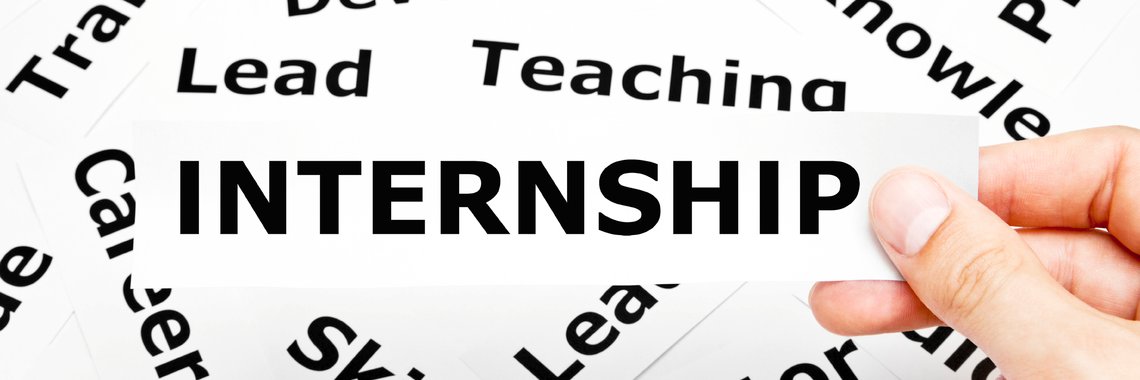 Internship banner