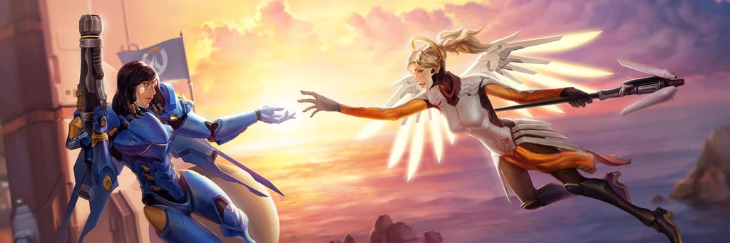 Twitter banner for @pharah