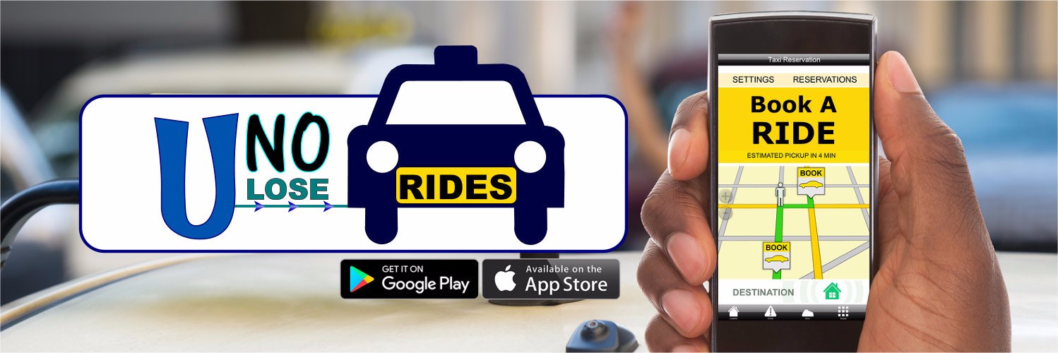 U NO LOSE Rides banner