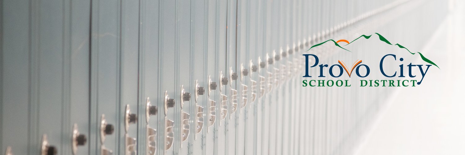 Provo City School District banner