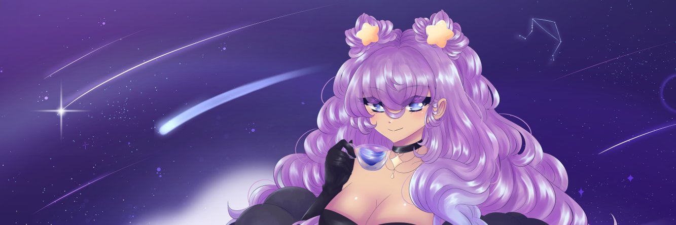 Rina 💜✨Predebut Vtuber banner