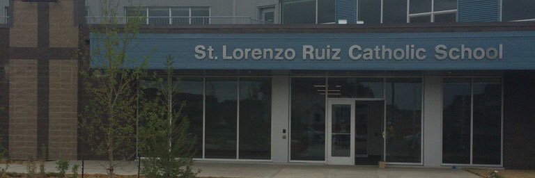 St. Lorenzo School banner