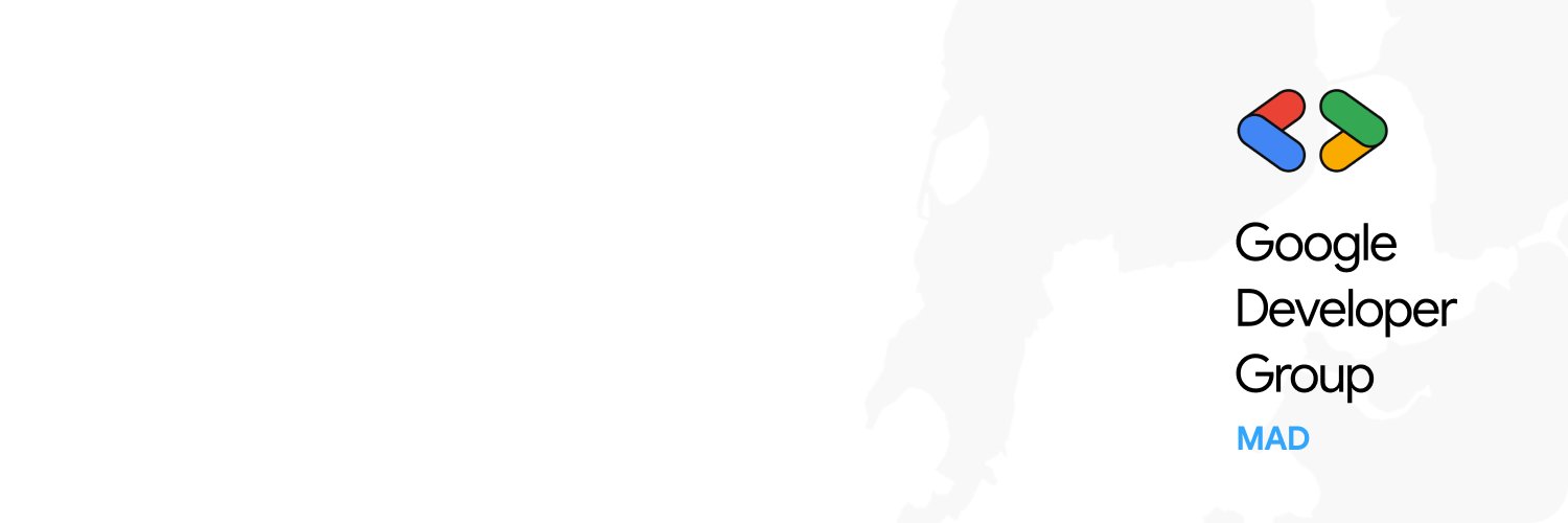 GDG MAD's banner