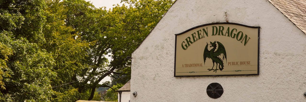 The Green Dragon banner