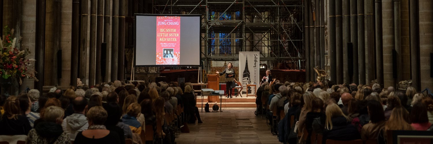 Salisbury LitFest banner
