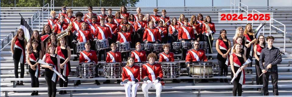 SAHS Big Red Band Boosters banner