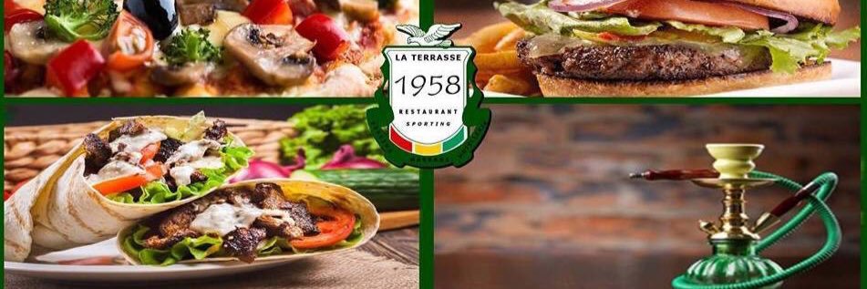 La Terrasse 1958 banner