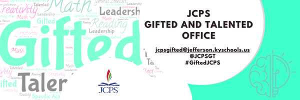 JCPS GIfted/Talented Program's banner