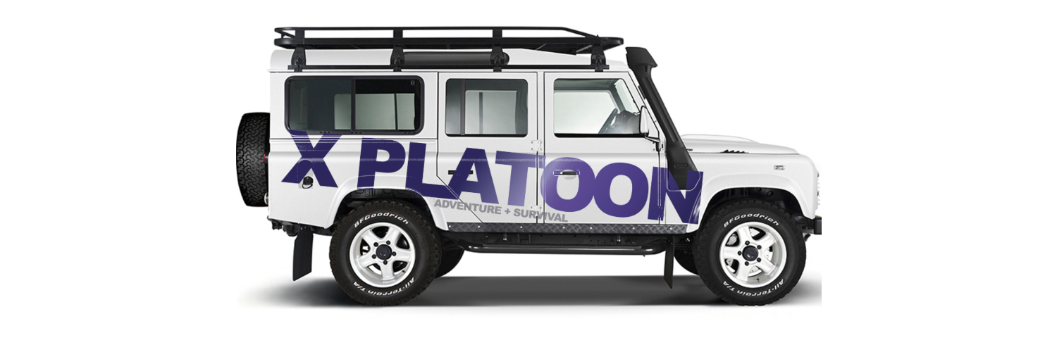 X PLATOON banner