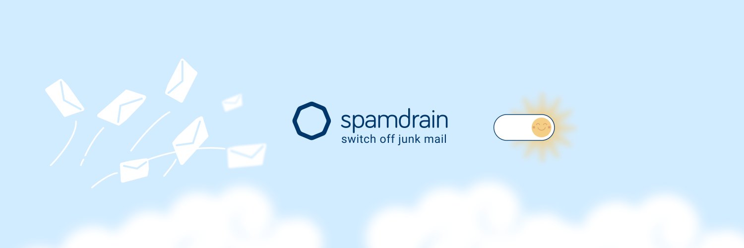 Spamdrain spamfilter banner