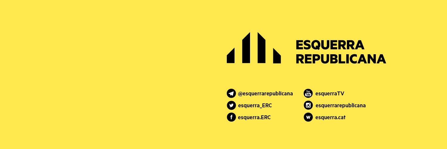 Esquerra Republicana's banner