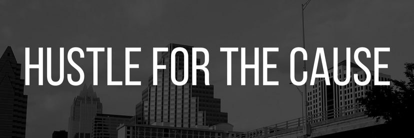HustleForTheCause banner